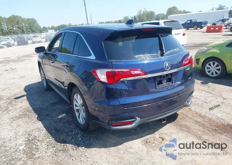 2017 Acura Rdx Technology Acurawatch Plus Packages/W/Technology Package из США, поврежденный, VIN 5J8TB4H50HL018525